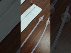 Силиконовый покрытый латексный фолиевый катетер 3-сторонний двойной воздушный шар для урологической хирургии