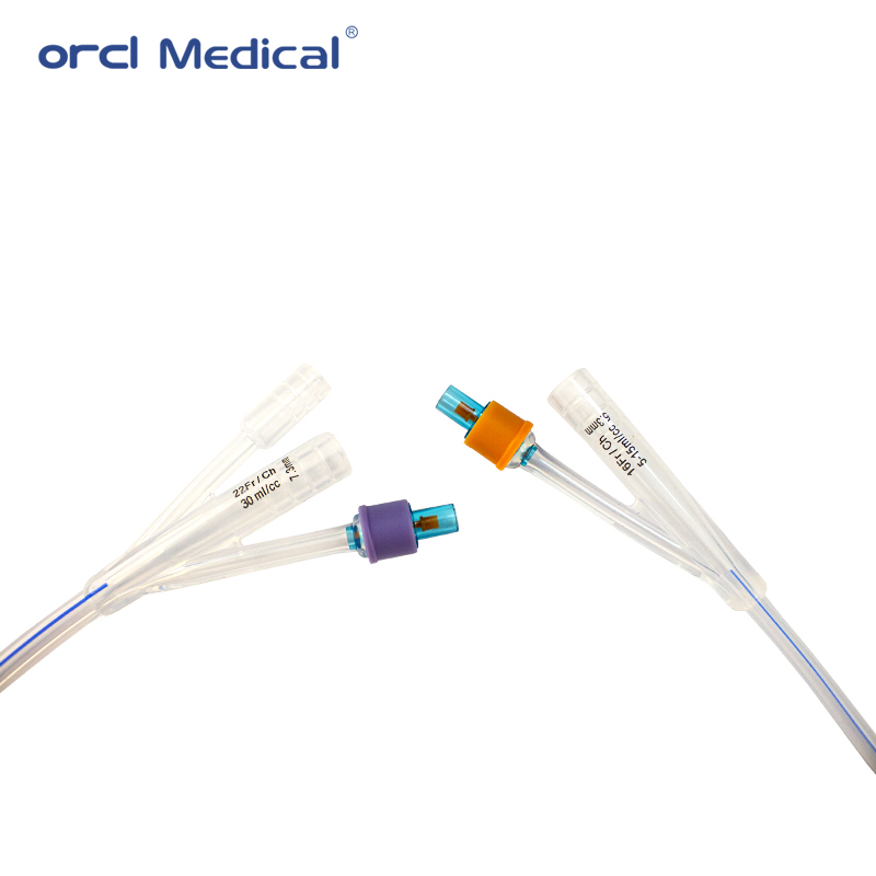 Wholesale Disposable 3 Way Silicone Foley Catheter Standard for Single ...
