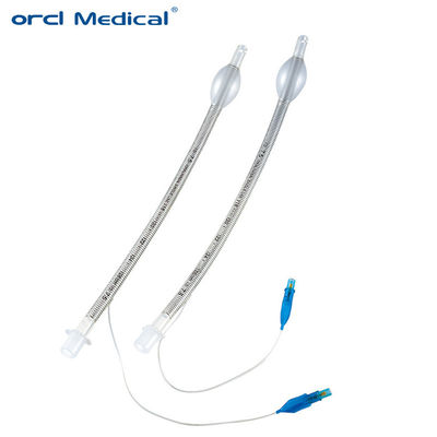 Китайская массовая поставка Medical Strinile Atrectored PvC Coffeed / Uncuped Endotracheal Tube