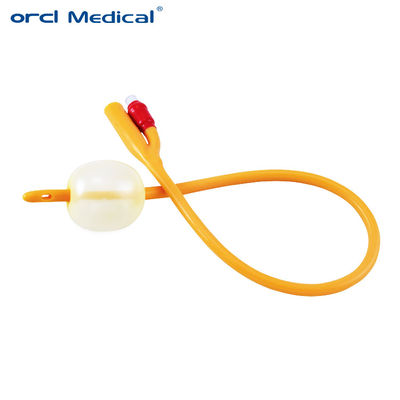 Медицинский одноразовый мочевой катетер 2 Way 3 Way Silicone Coated Catheter Латексный фолейный катетер