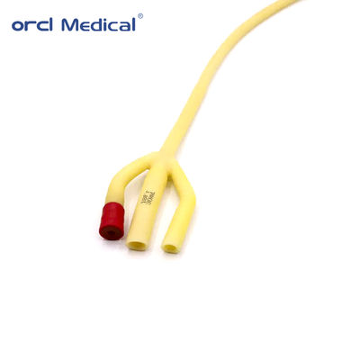 Orcl Различные одноразовые медицинские медицинские расходные материалы на заказ 3 Way Foley Catheter Размеры No 16