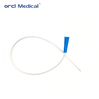Стерильный одноразовый аспирационный катетер из ПВХ, педиатрический размер, анти-перегибная конструкция, безопасен для ухода за дыхательными путями новорожденных и детей