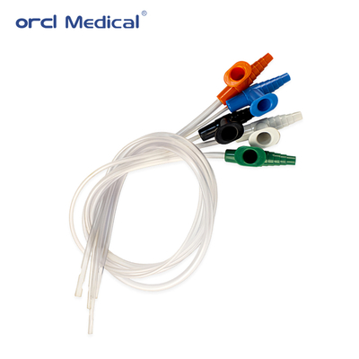 Медицинские принадлежности Стерильные Fr6-Fr22 Размеры PVC катетры для всасывания
