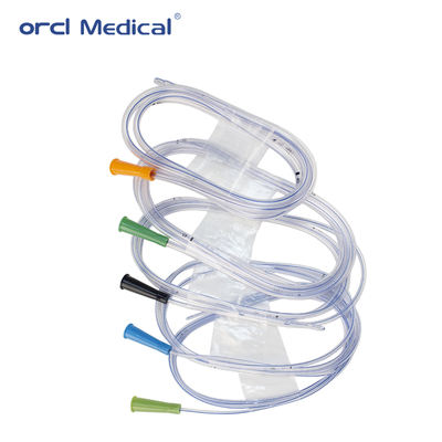 Медицинский продукт всех размеров Одноразовый Безопасный Стерильный Портативный Мягкий ПВХ Силиконовый Желудочный зонд Оптовая цена