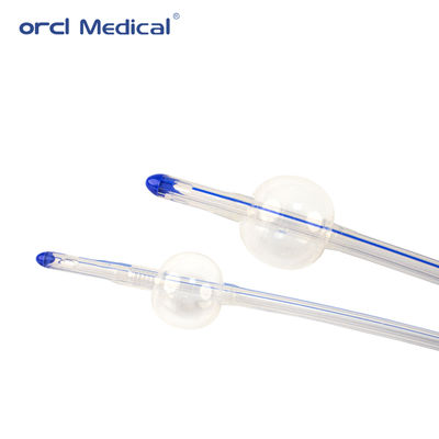 All Silicone Urinary Foley Catheter 2 Way for Single Use Standard ...